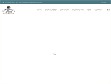 Tablet Screenshot of christensenranch.com